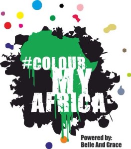 Green #ColourMyAfrica Map