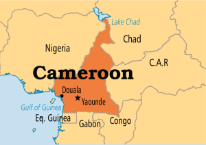 Cameroon map